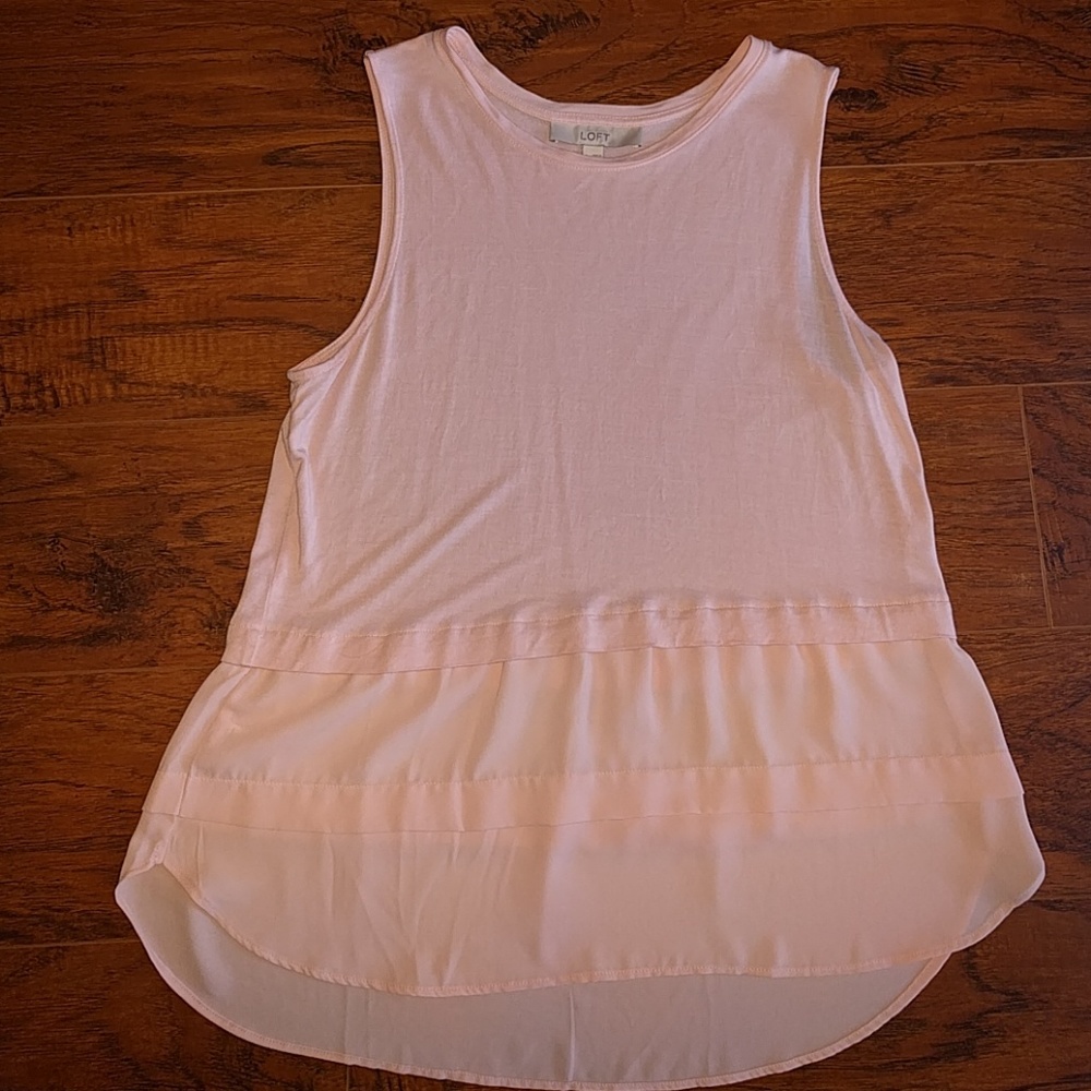 Pink loft top